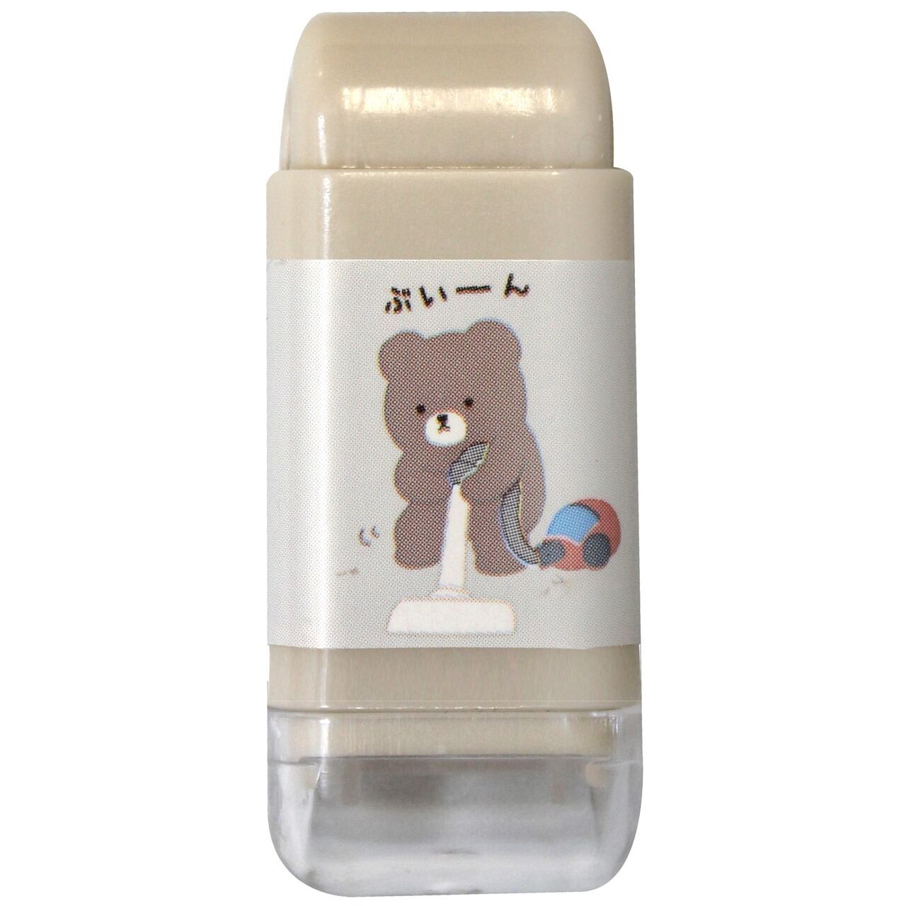 あにまるコロコロ消しゴム くま T Voos あにまるコロコロ消しゴム くま T Voos