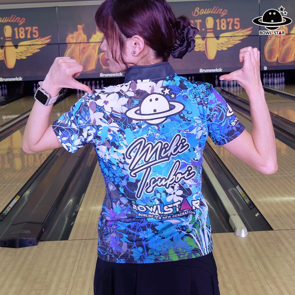 米国輸入品】ストーム ボウリングウェア ブルーストライプ( L サイズ