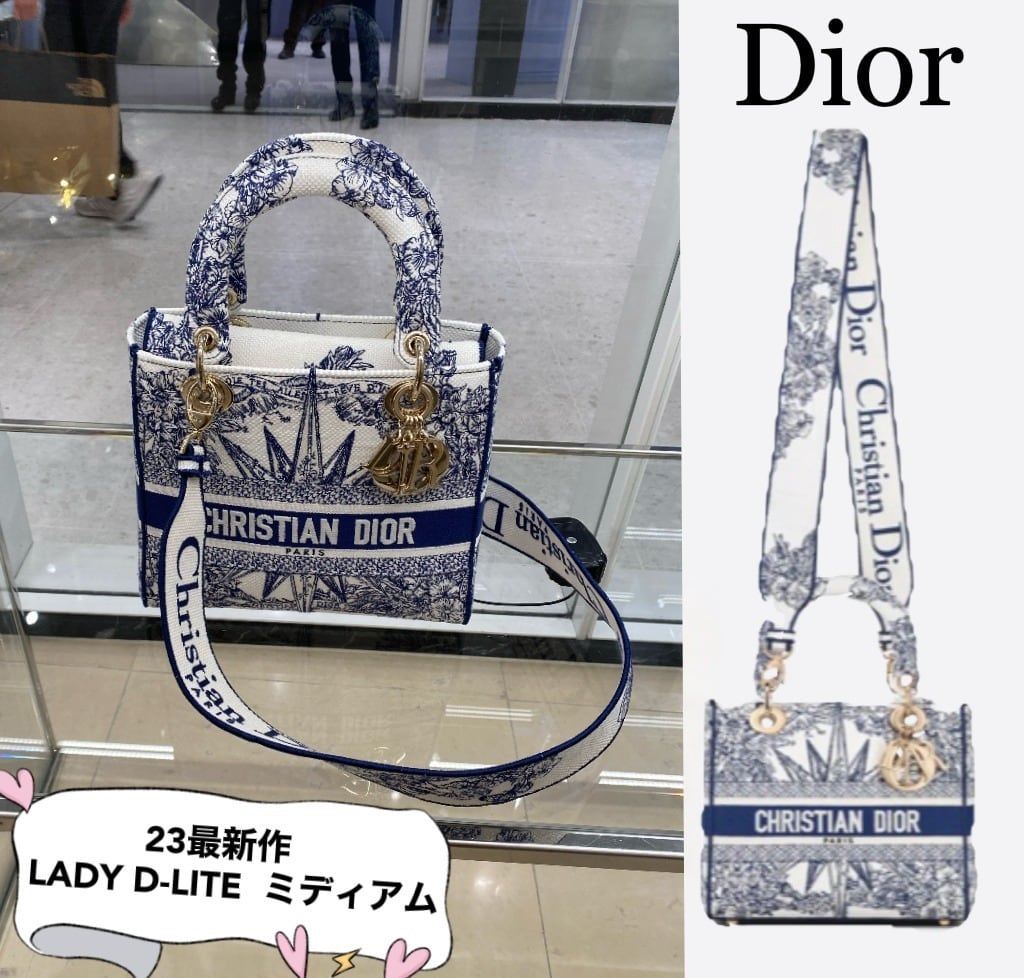 【Dior】2023 クルーズ、エレガント☆LADY D-LITE ミディアム