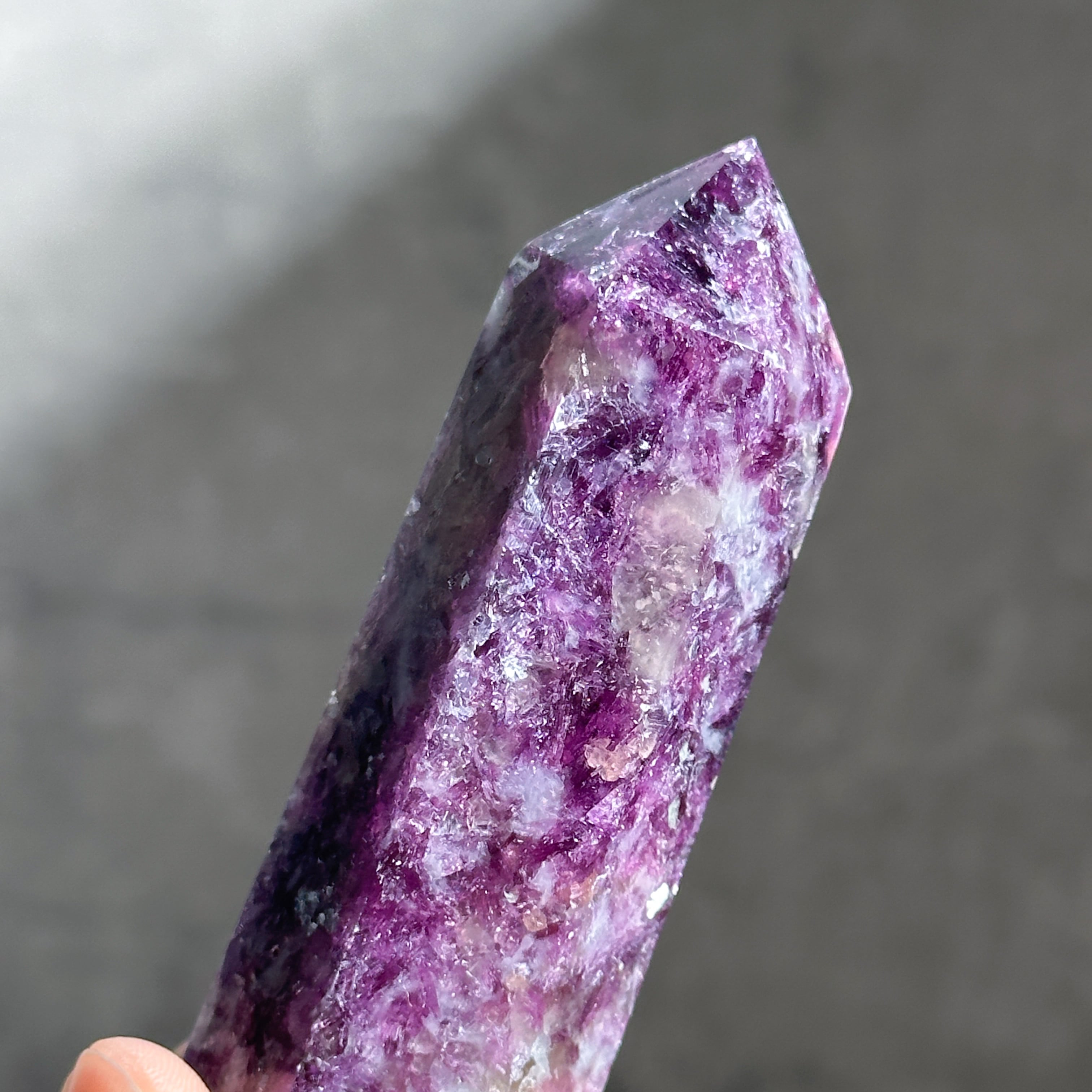 レピドライト タワー35◇ Lepidolite ◇天然石・鉱物・パワーストーン