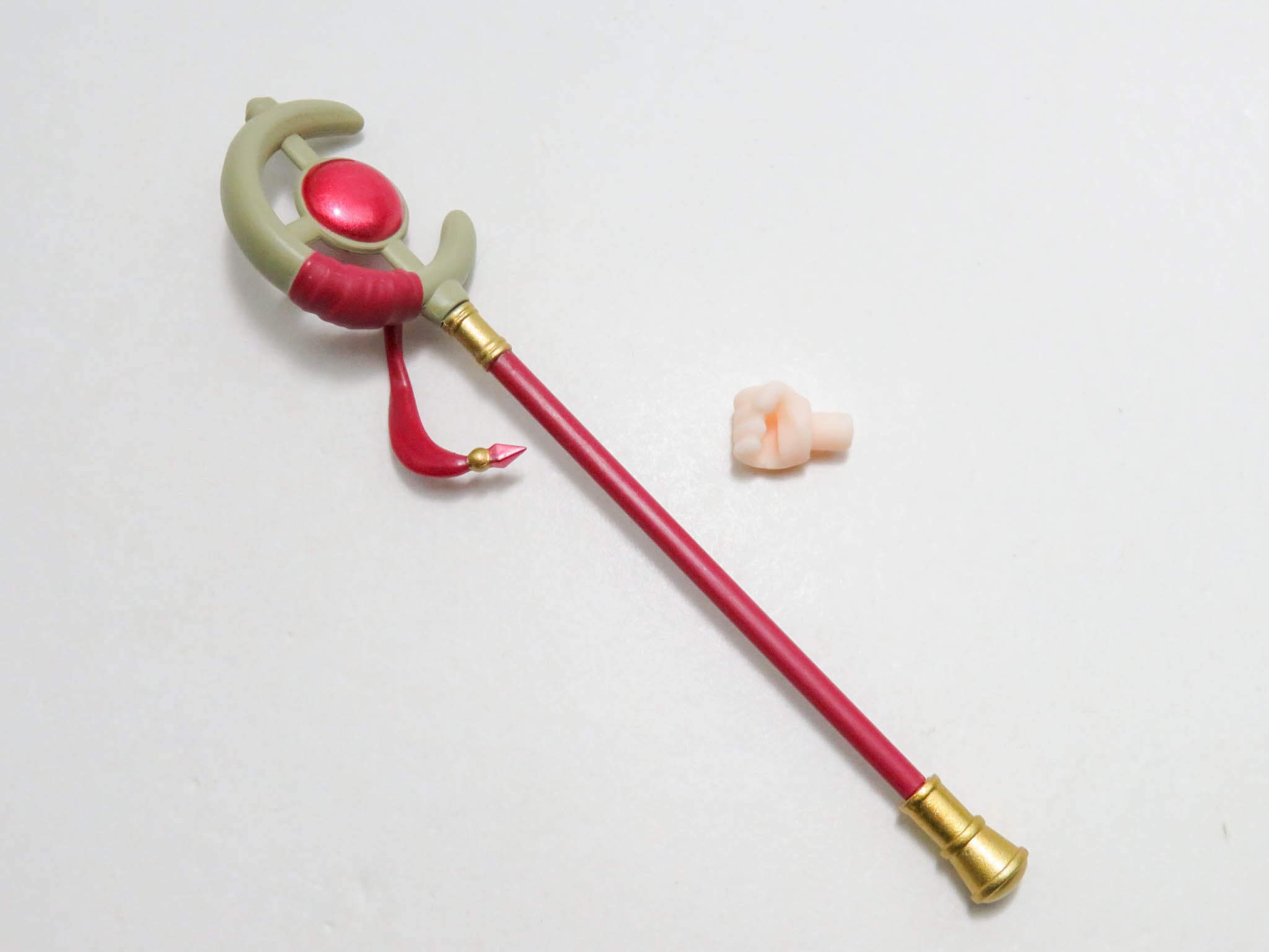 再入荷(A−ランク)【2986】 フリーレン 修業時代Ver. 小物パーツ 杖 ねんどろいど