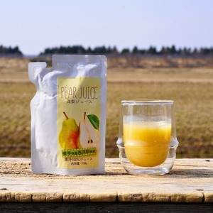 ≪ご家庭用 (20p) ≫【トロける、梨のしずく】果汁100%洋梨ジュース(秋田県横手市産 西洋梨使用)
