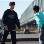 BRTS ペイズリー L/S DRY T-SHIRT / ネイビー
