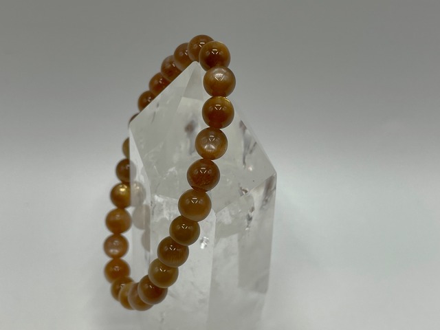 スタンダードブレスレット（ブラウンムーンストーン）