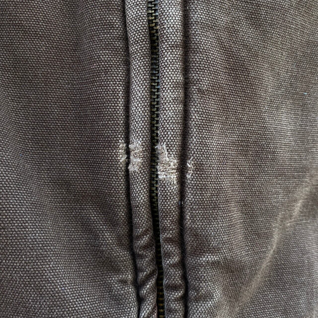 Carhartt カーハート ダック地 モックネックベスト メンズL 古着 ボア Carhartt カーハート ダック地 モックネックベスト メンズL 古着 ボア
