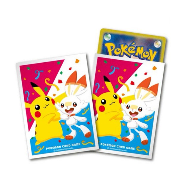 Pokemon Card ポケモンカード デッキシールド スリーブ 64枚 ピカチュウ ヒバニー Hobby Tcg Shop ゲットレディ Base支店
