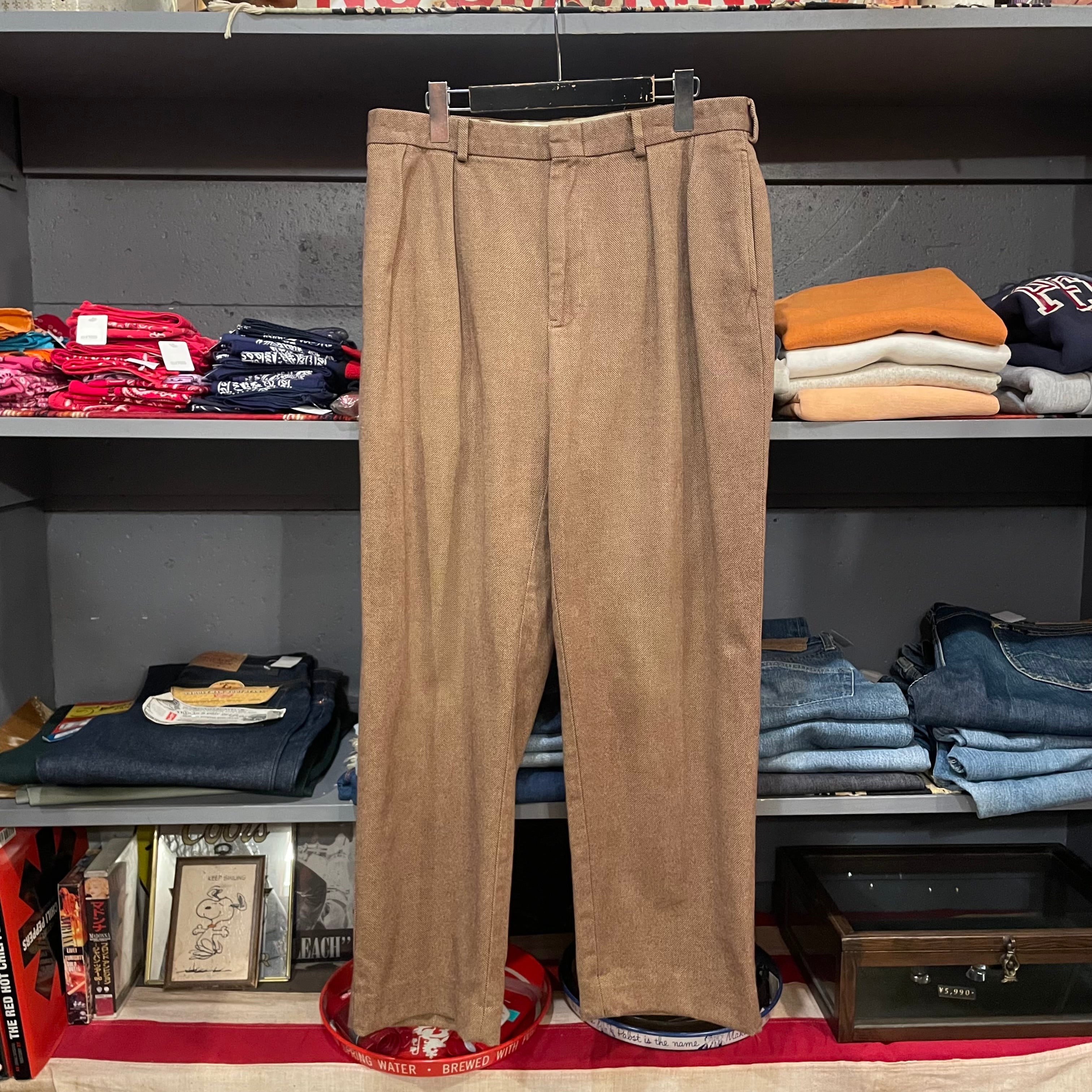 90s Polo by Ralph Lauren 2 Tuck Wool Slacks | VOSTOK