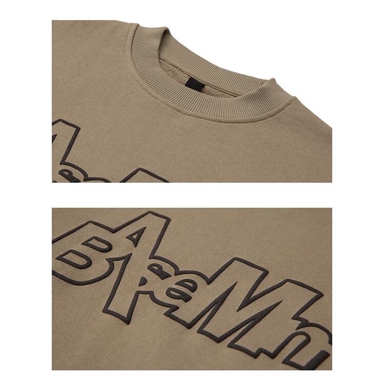 ★LETTER PRINT PULLOVER TOP　　　A0735