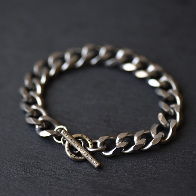 ◆真鍮×Stainless ブレスレット【Chain Bracelet】-KIHEI-