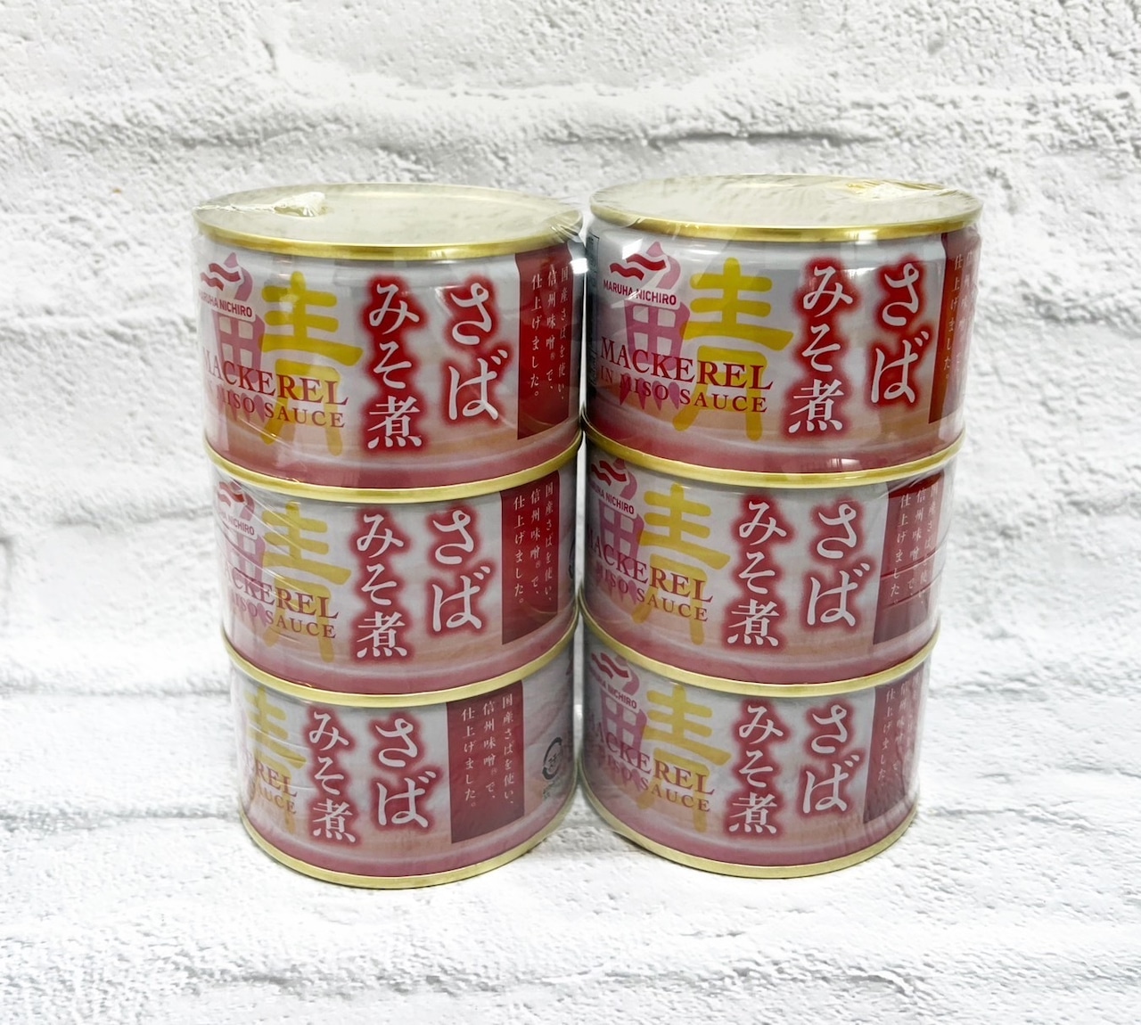マルハニチロ　さば　みそ煮缶　　(200g）×6缶
