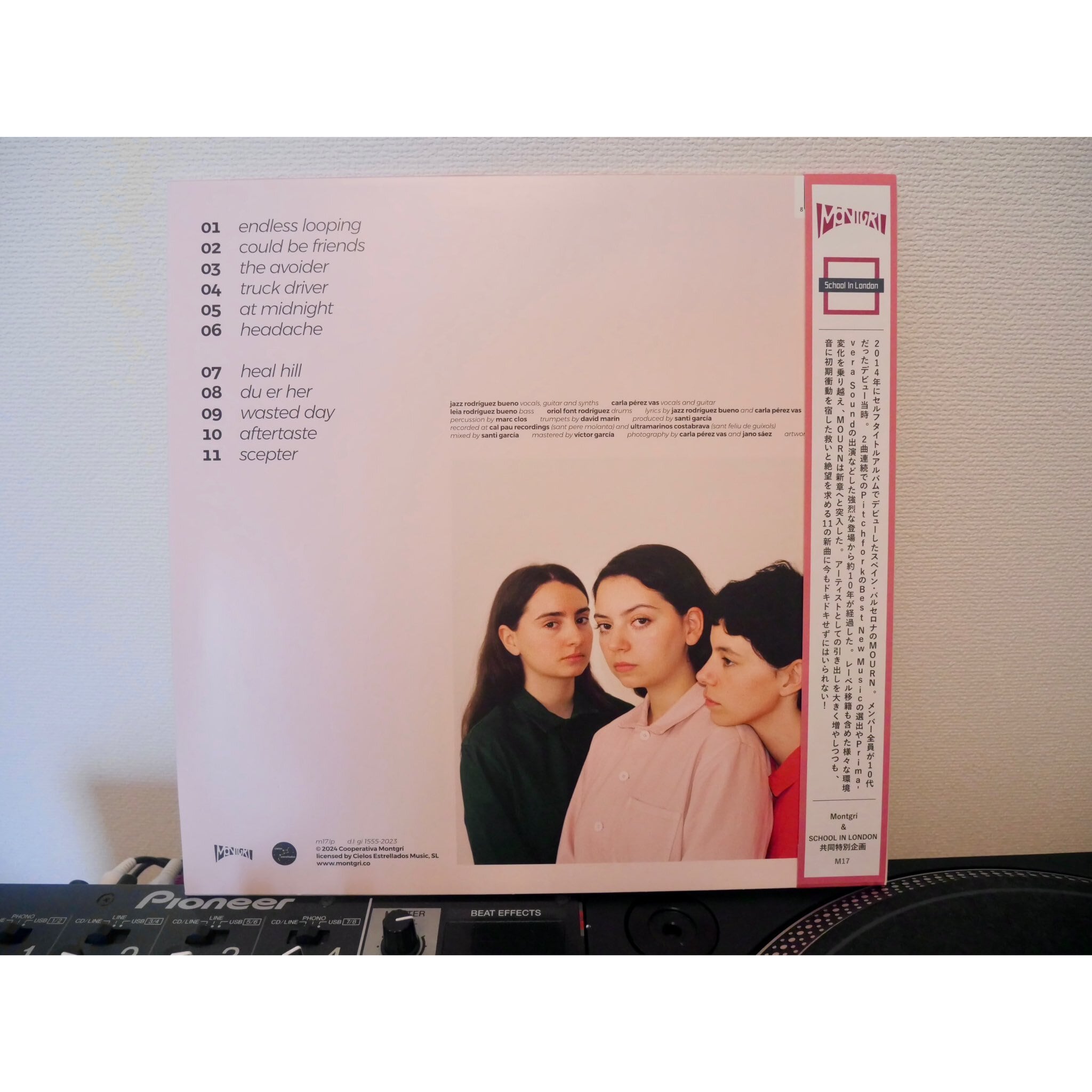 Mourn / The Avoider（50 Ltd Japan Exclusive Singed LP w Japanese Obi）