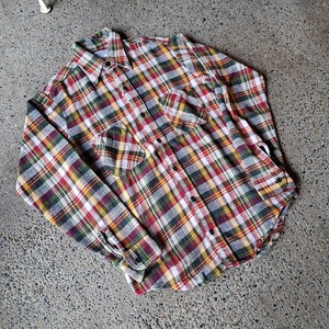 70's BIG MAC ヘビーフランネルシャツ used [310009]