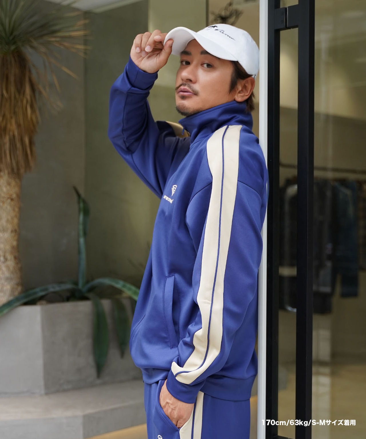 【#Re:room】SIDE LINE TRACK JACKET［REJ106］