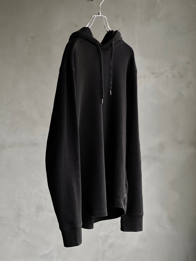リラックスフィットサーマルプルオーバーフーディ