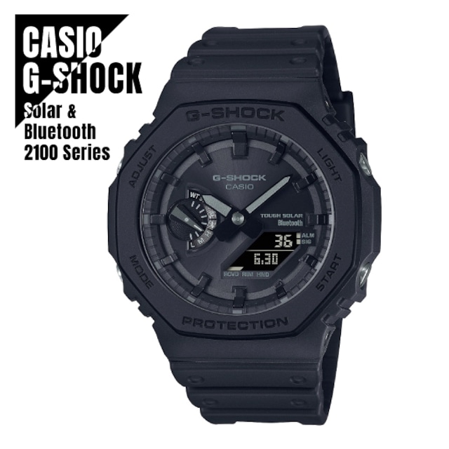 CASIO カシオ G-SHOCK Gショック タフソーラー モバイルリンク GA-B2100-1A1 腕時計 メンズ