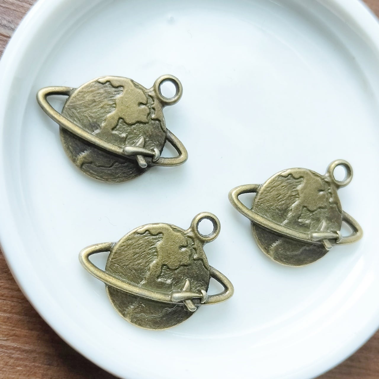 50個セット/惑星のチャーム・金属パーツ・宇宙・星アクセサリーパーツ