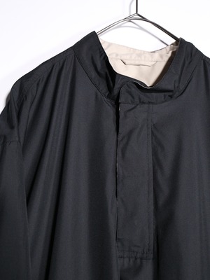 mock neck design half snap s/s pullover