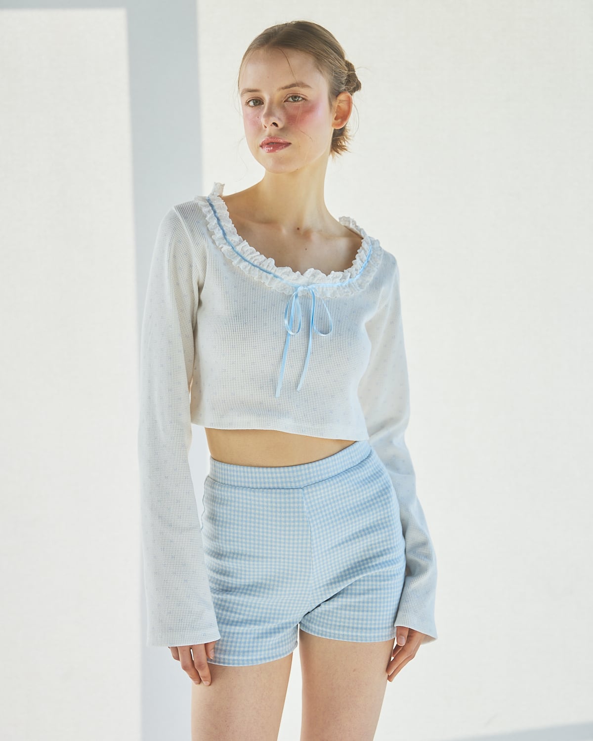 S/S ワッフルレーストップス | lilLilly official webstore