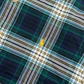 00s Ralph Lauren ラルフローレン CUSTOM FIT チェック柄 BD ボタンダウン 長袖シャツ L/メンズ オールド