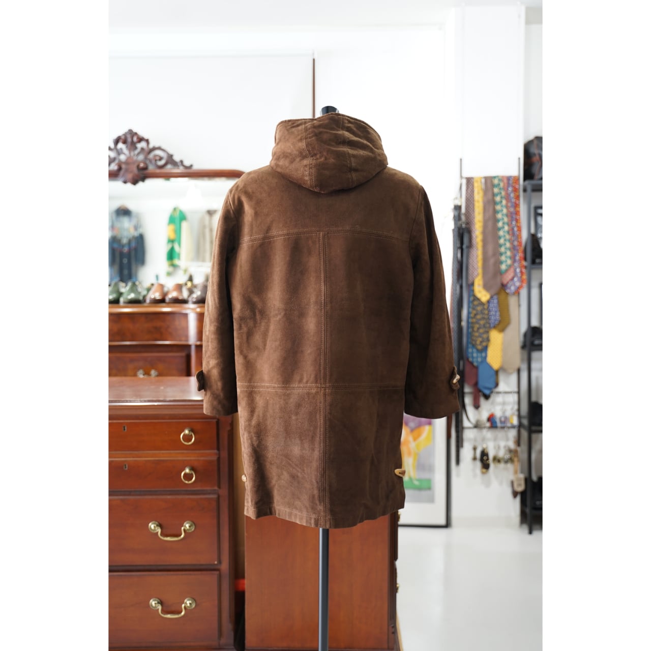 McGREGOR スウェードダッフルコート 古着 ブラウン BS603 | Pickle