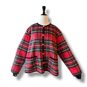 Women's ARKLEY A-LINE BEAVER -Royal Stewart〖Traditional WeatherWear〗 アークリー Aライン ビーバー