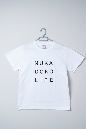 NUKADOKO LIFE ロゴTシャツ