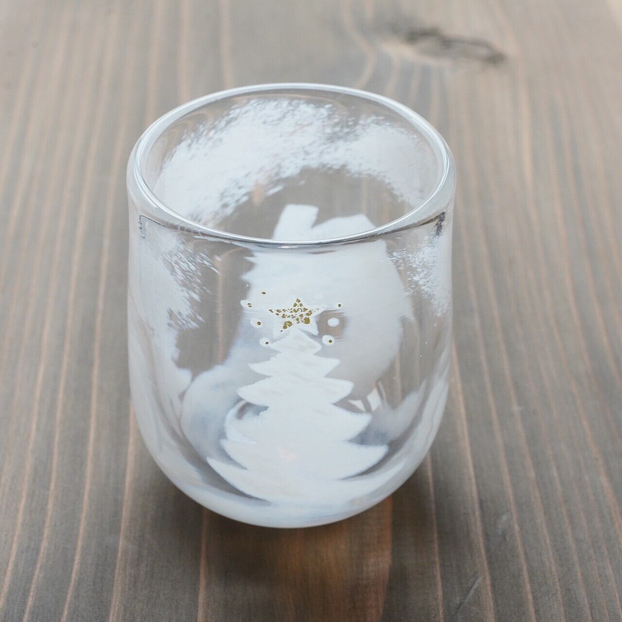 【真野美千代】フリーカップ 冬景色 大 7-A