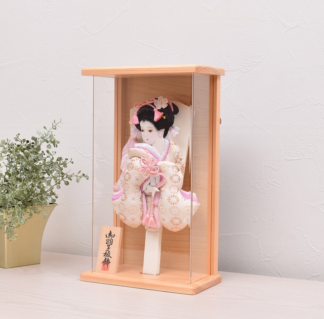 押絵羽子板飾り【真雪】9号｜おしゃれ｜モダン｜今どき｜コンパクト｜スタイリッシュ