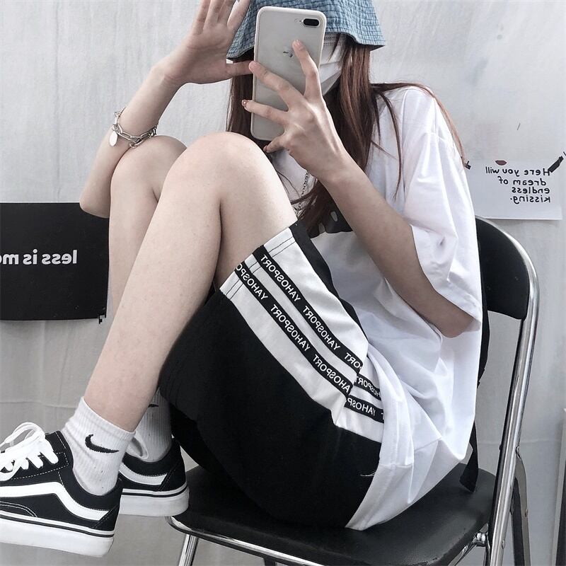 サマールーズスタイルストライプパンツ レディースカジュアル かわいい 夏物 ステッチ ケッペル37741693276