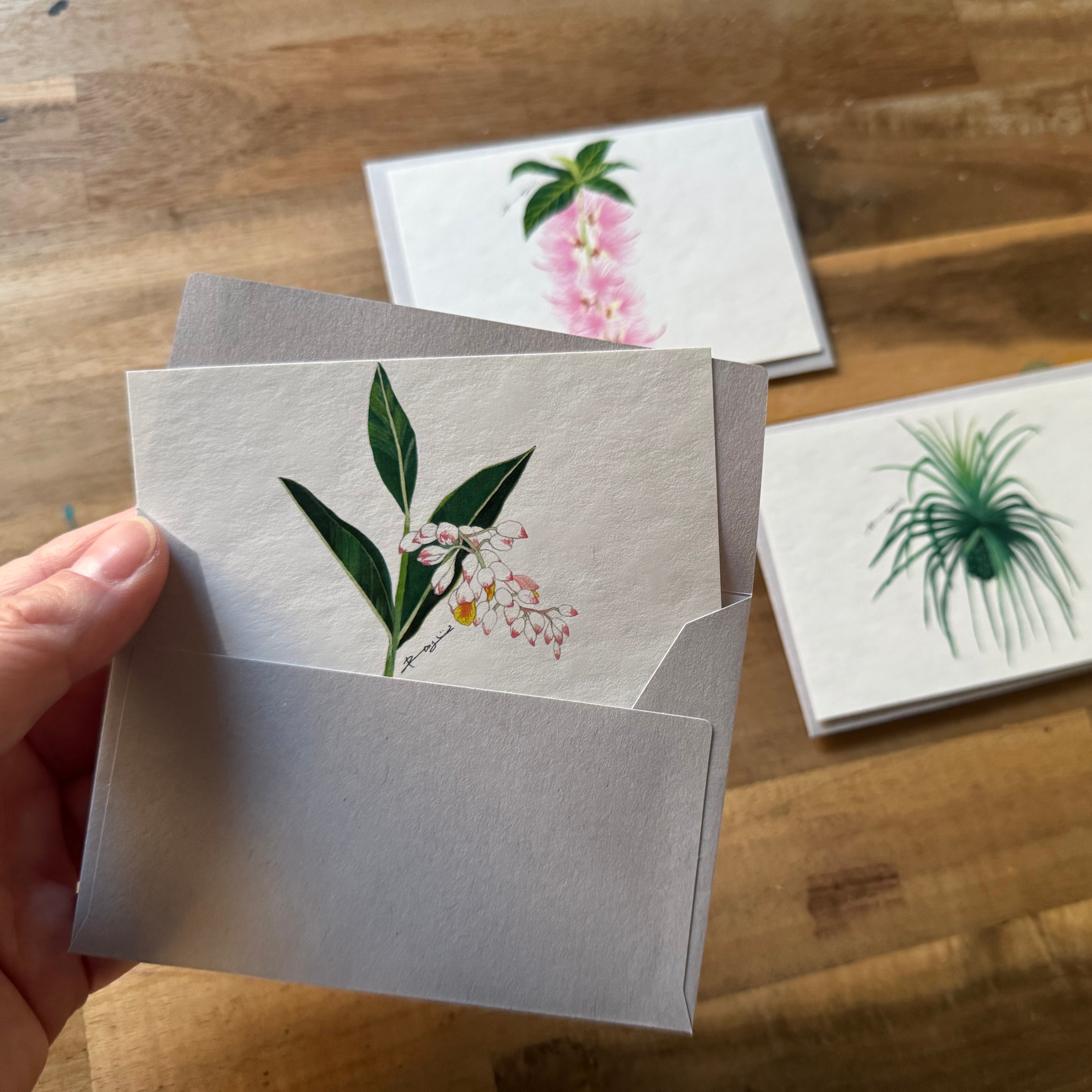 Message Card【TRAVEL MEMORIES of OKINAWA】竹紙メッセージカードA7