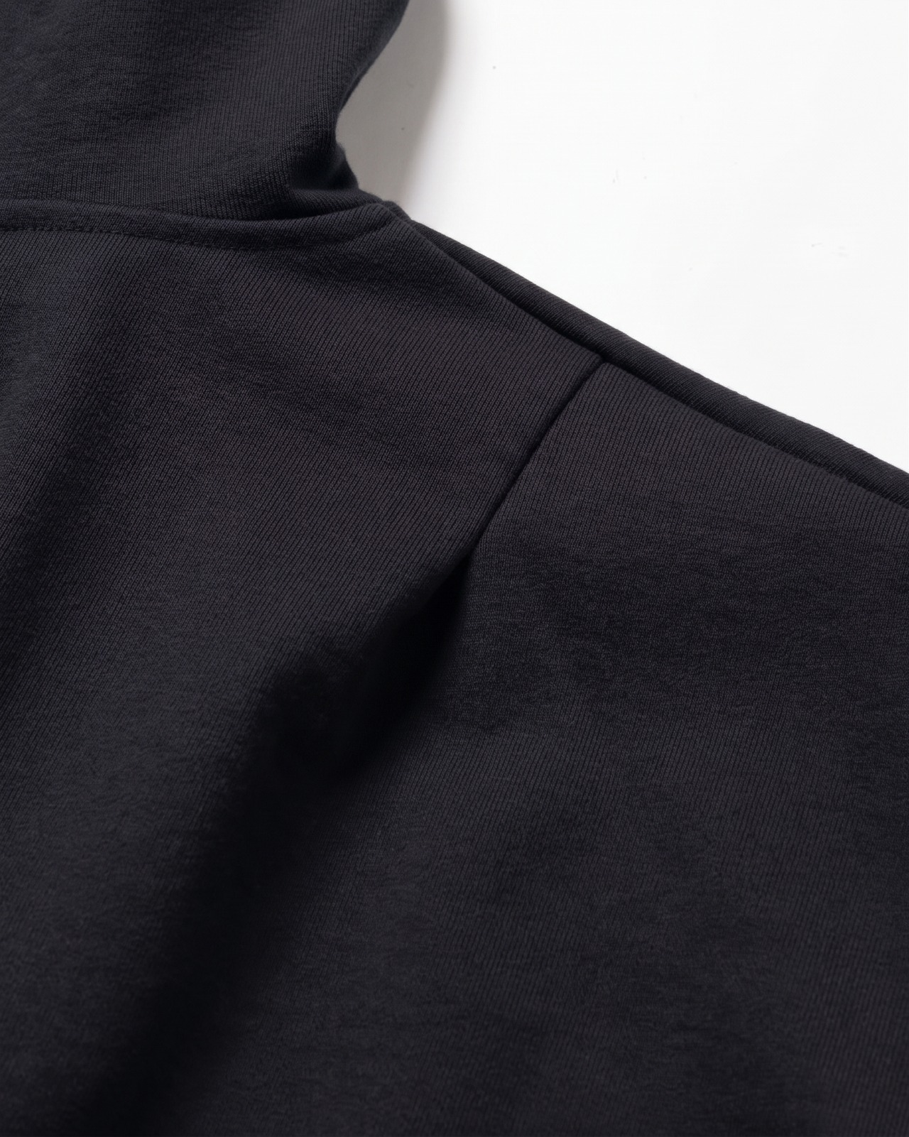 ROTOL "Solid Sweat Zip-up Hoodie 〔BLACK〕"