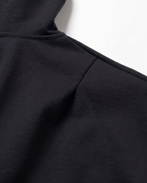 ROTOL "Solid Sweat Zip-up Hoodie 〔BLACK〕"
