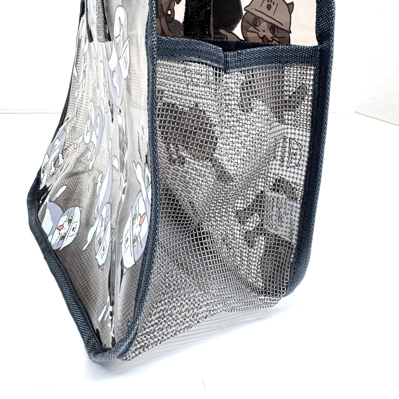 スパバッグ（グレー：仕事猫）