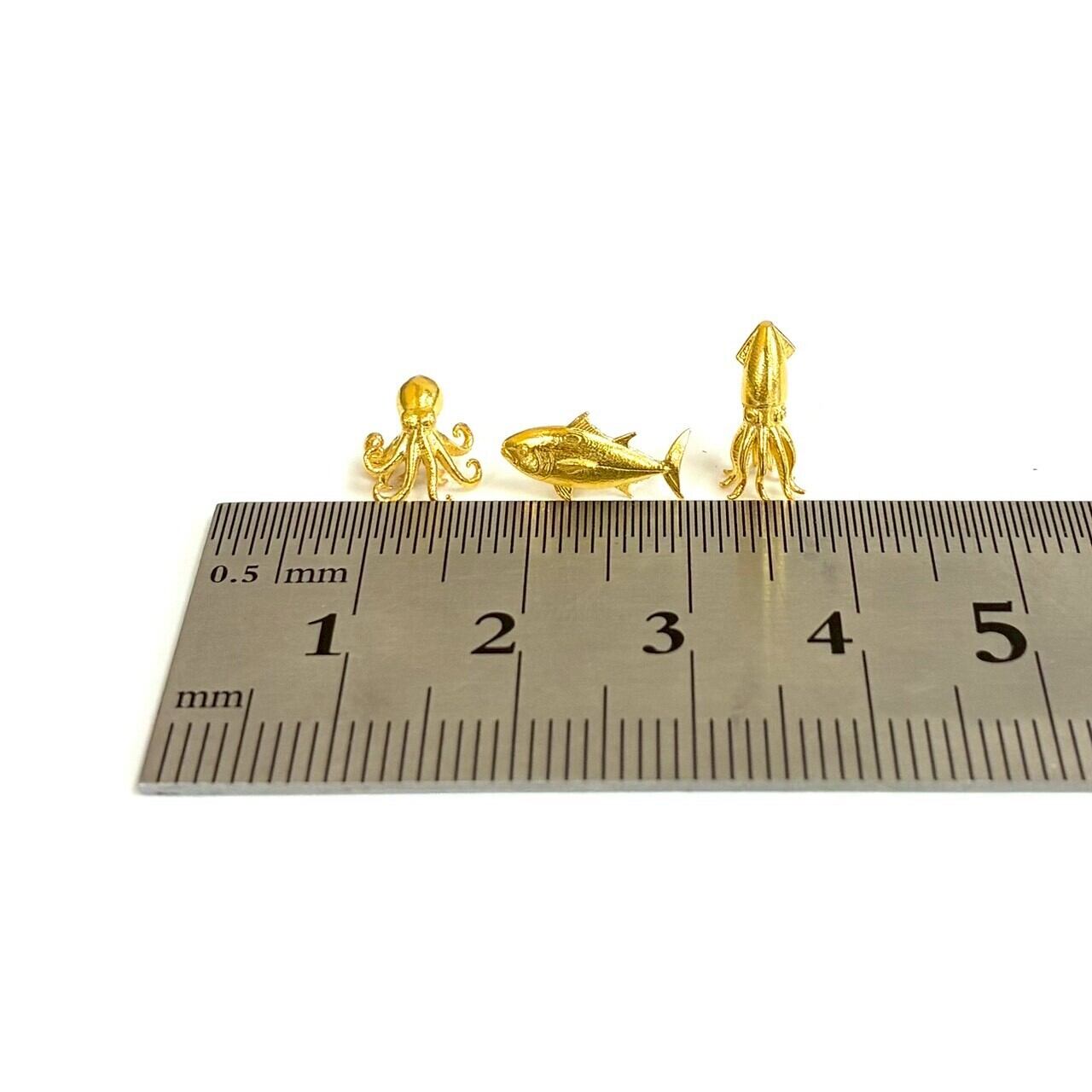 純金約1g マグロ 鮪 指先サイズの芸術品【RNP01044】JUNGOLD | JUNGOLD