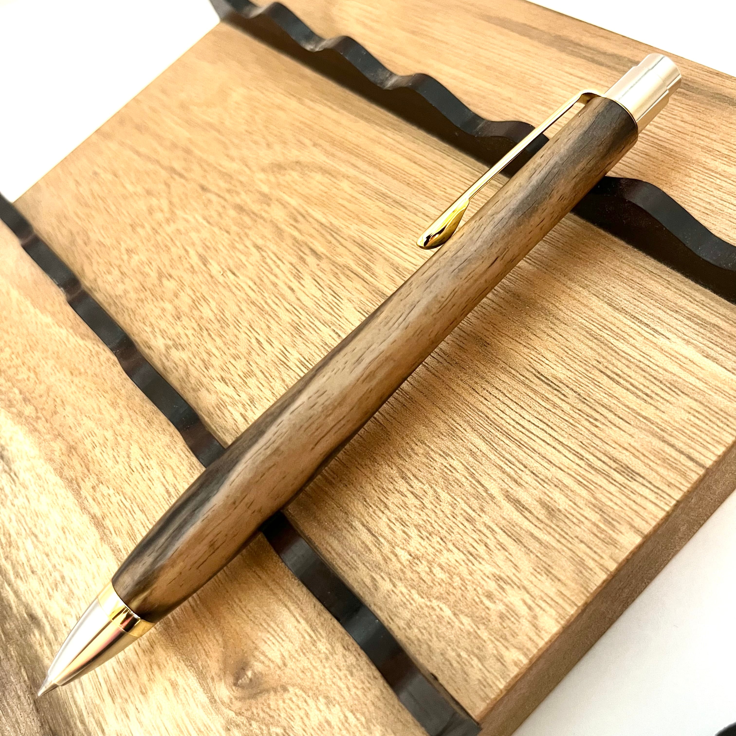 黒柿（クロガキ）-3824】ボールペン | ウッドペンクラフト