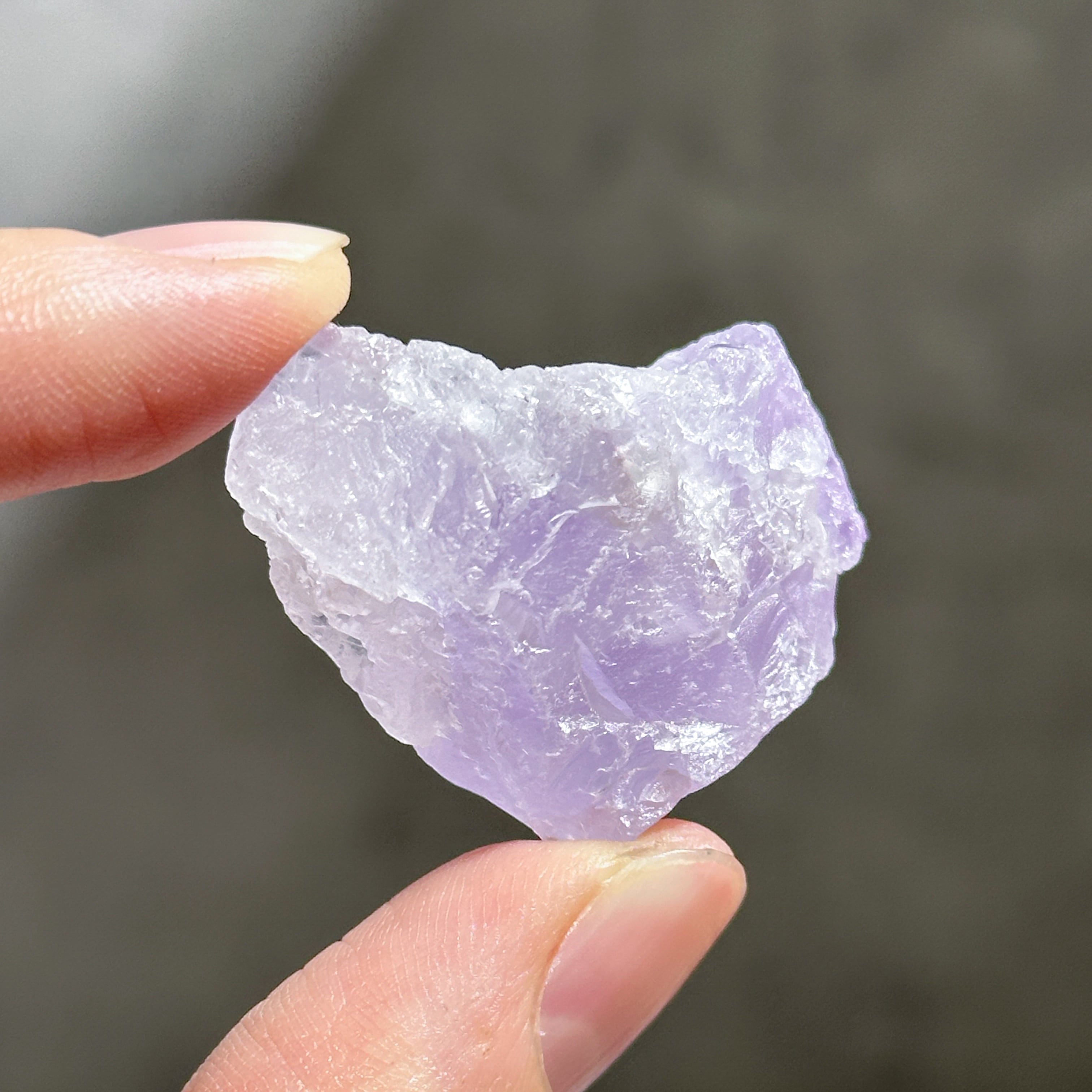 エッチドアメジスト（蝕像紫水晶・アイスクリスタル）11◇ Etched