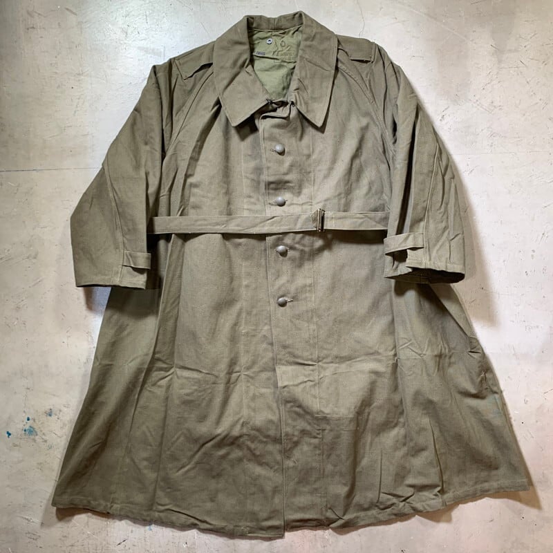 希少50s FRENCH ARMY フランス軍 コート ヴィンテージ1011Ｎ▲