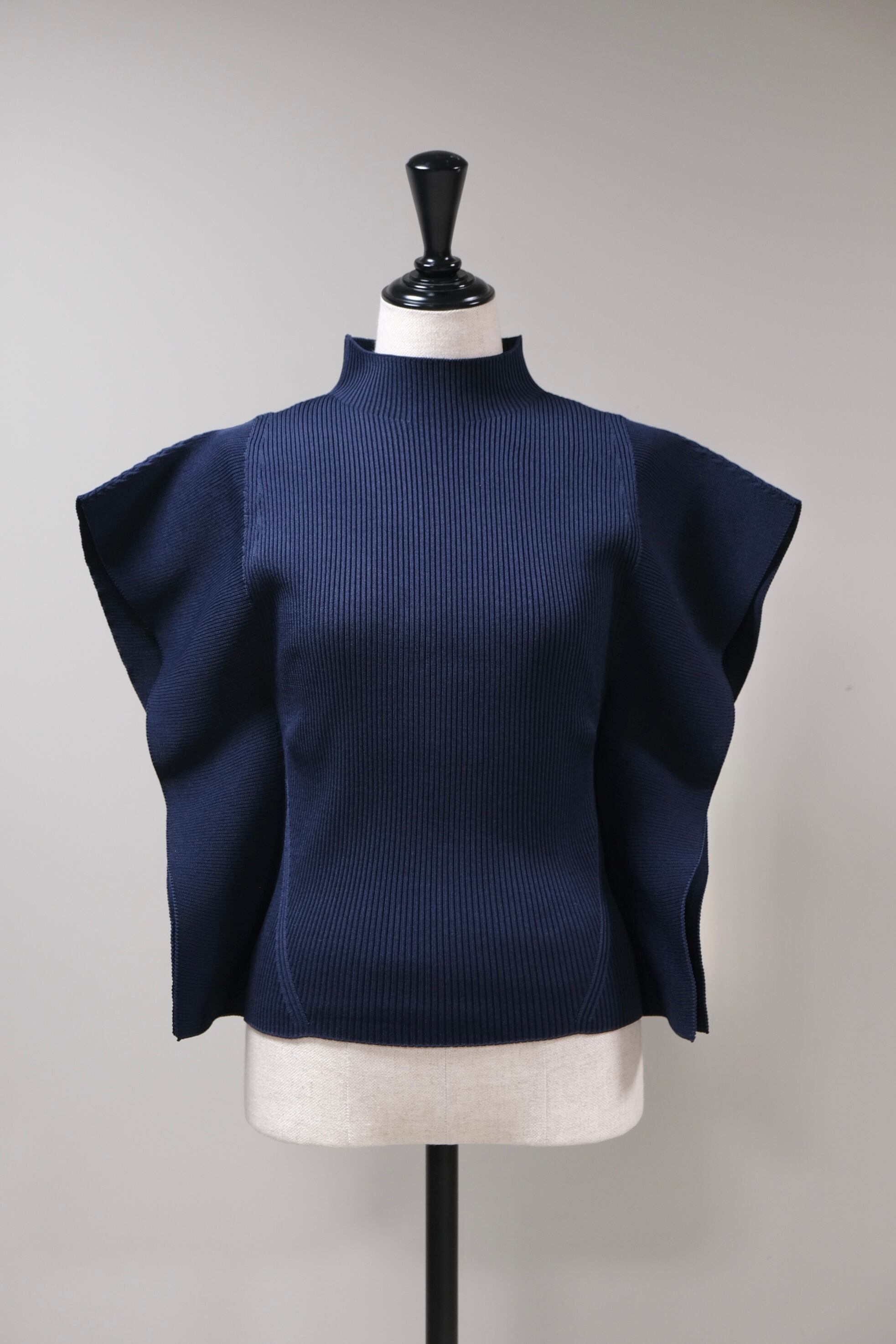 CFCL】PORTRAIT CREASE TOP -NAVY- | loop