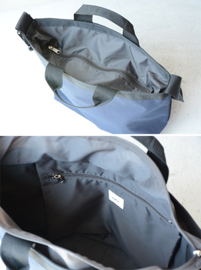 RINEN(リネン)エコメイドキャンバスショルダートート(56001)ネイビー(05)