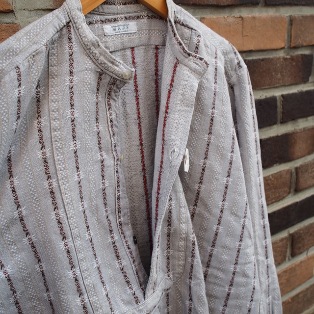 Swiss Vintage [Grandpa Shirt] スイス グランパシャツ スモック | LITHIUM × Clover Over Dover