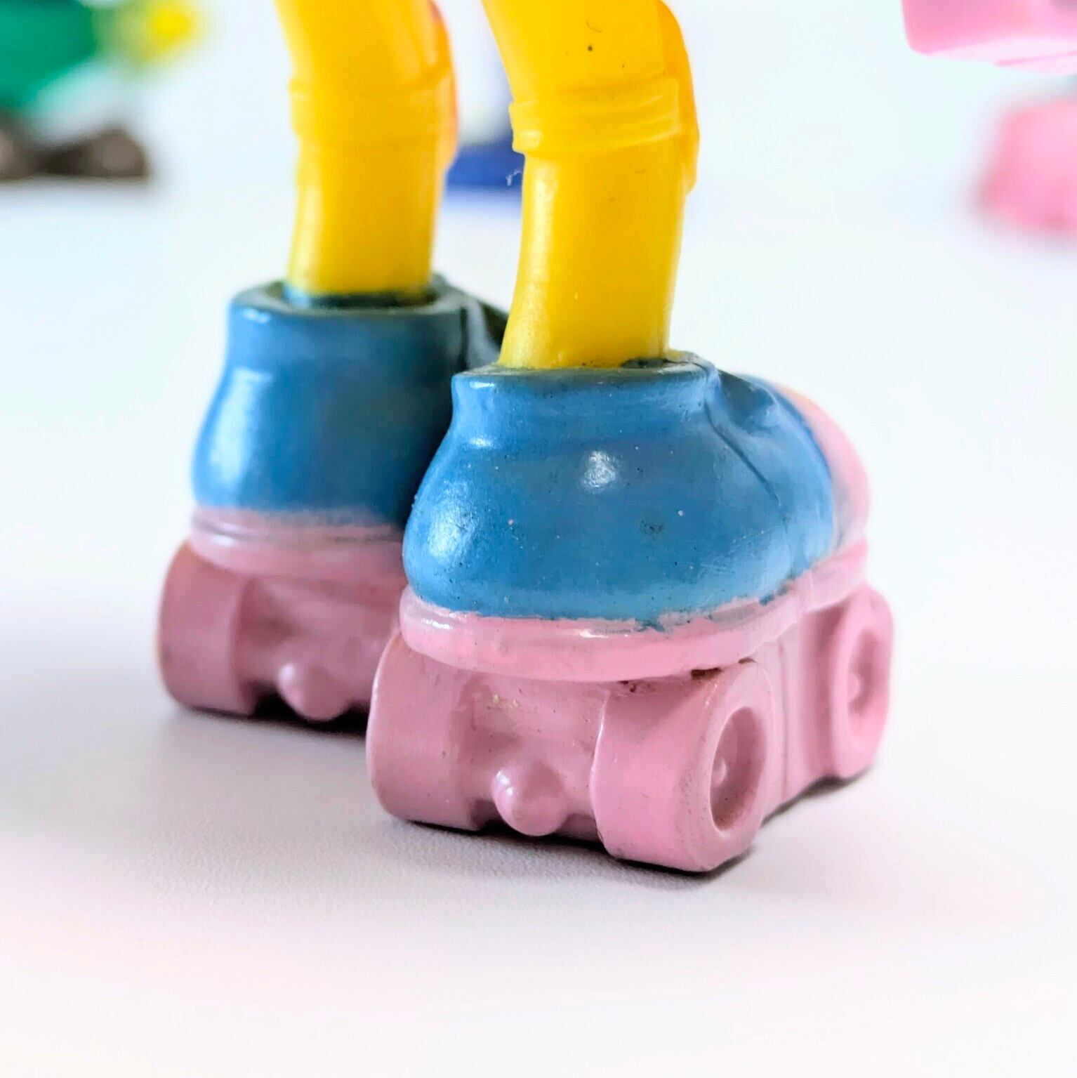 ☆VINTAGE 1989☆【 McDonald's / マクドナルド 】1989 McDonald's Happy Meal Toy "Funny Fry Friends" 『 Rollin' Rocker(ローラースケート) 』Happy Meal Toy / ミールトイ / フライキッズ / フライガイ / フライガール 〚アメリカン雑貨 アメトイ〛