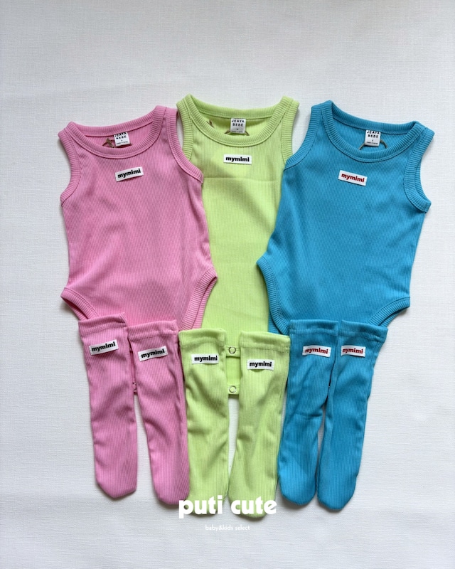 baby ꒰ 即納 ꒱ Ria suit (socks set) / jeayabebe ⸝⋆