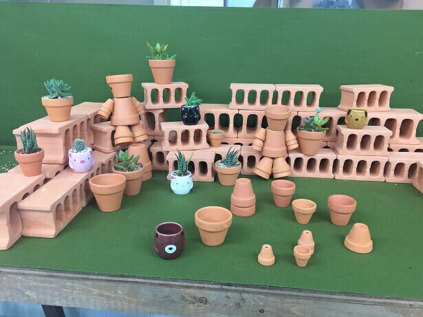 Deco フラワー・ガーデニング HERMES FLOWER POT 非売品 植木鉢