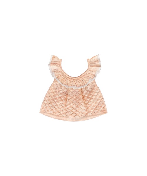 MABLI　ELENA VEST - BLUSH(4y,6y)