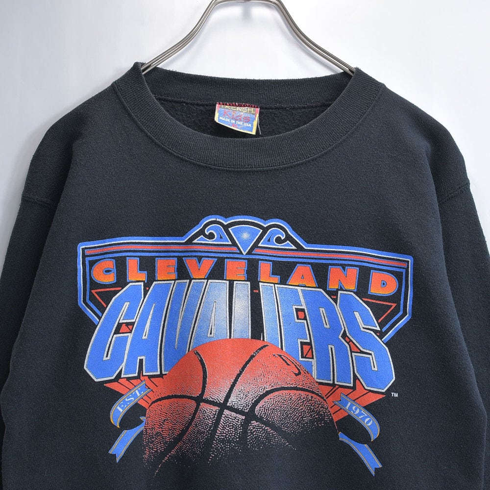 80~90s アメリカ製 TRENCH KIDS NBA ロゴプリント スウェット 80~90s アメリカ製 TRENCH KIDS NBA ロゴプリント スウェット