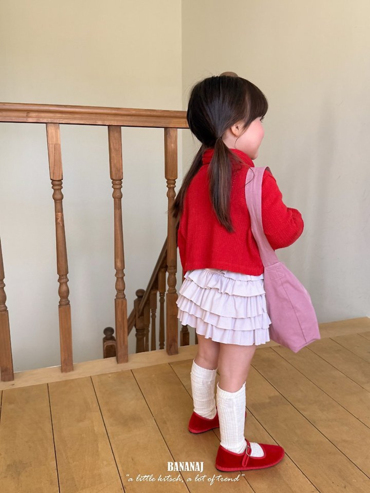 韓国子供服 / BANANA J / 26Autumn / ハニカーディガン / 秋服 / キッズ *XS~JS*
