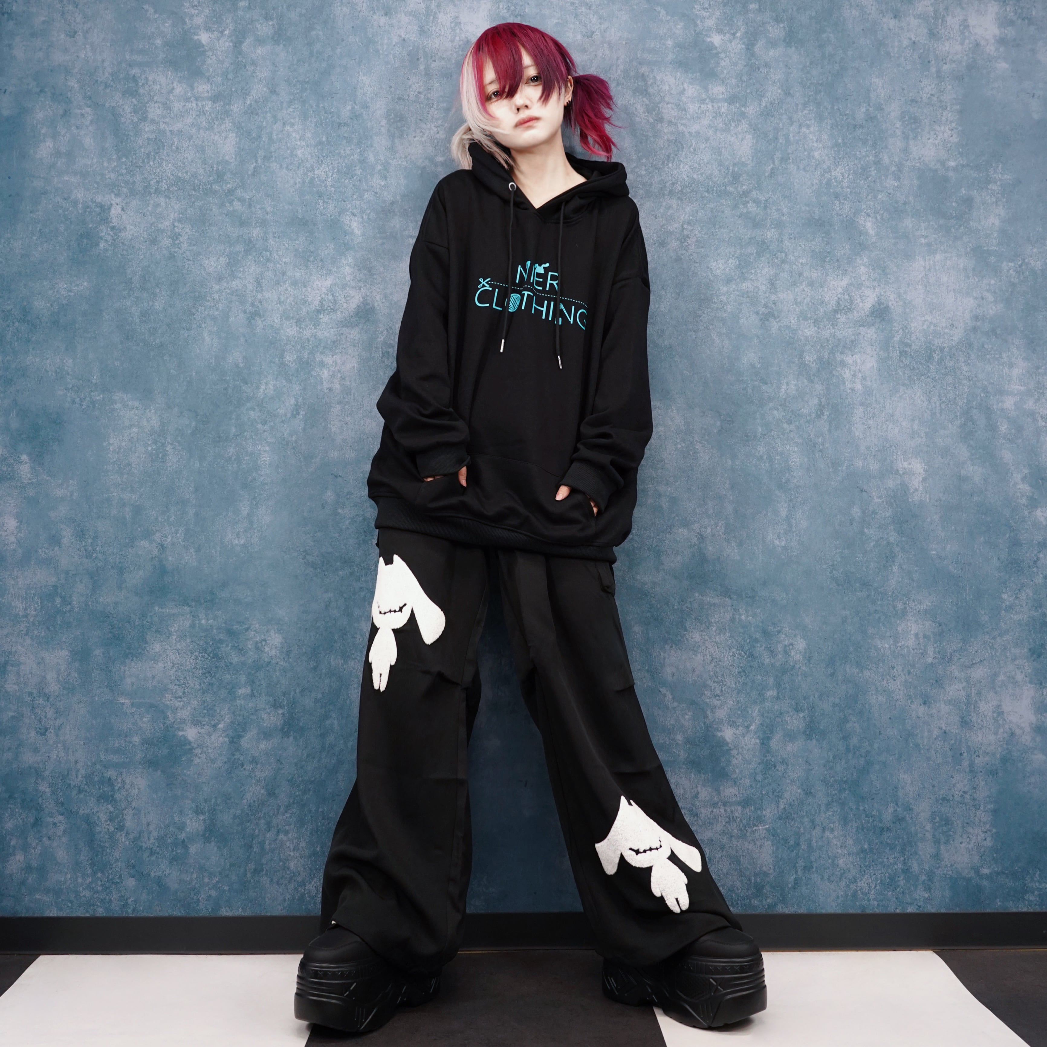 立体パイル生地UNISEX WIDE CARGO PANTS | NIER CLOTHING