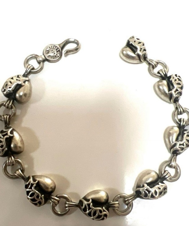 CHROME HEARTS クロムハーツ フィリグリーハート ブレスレット CH