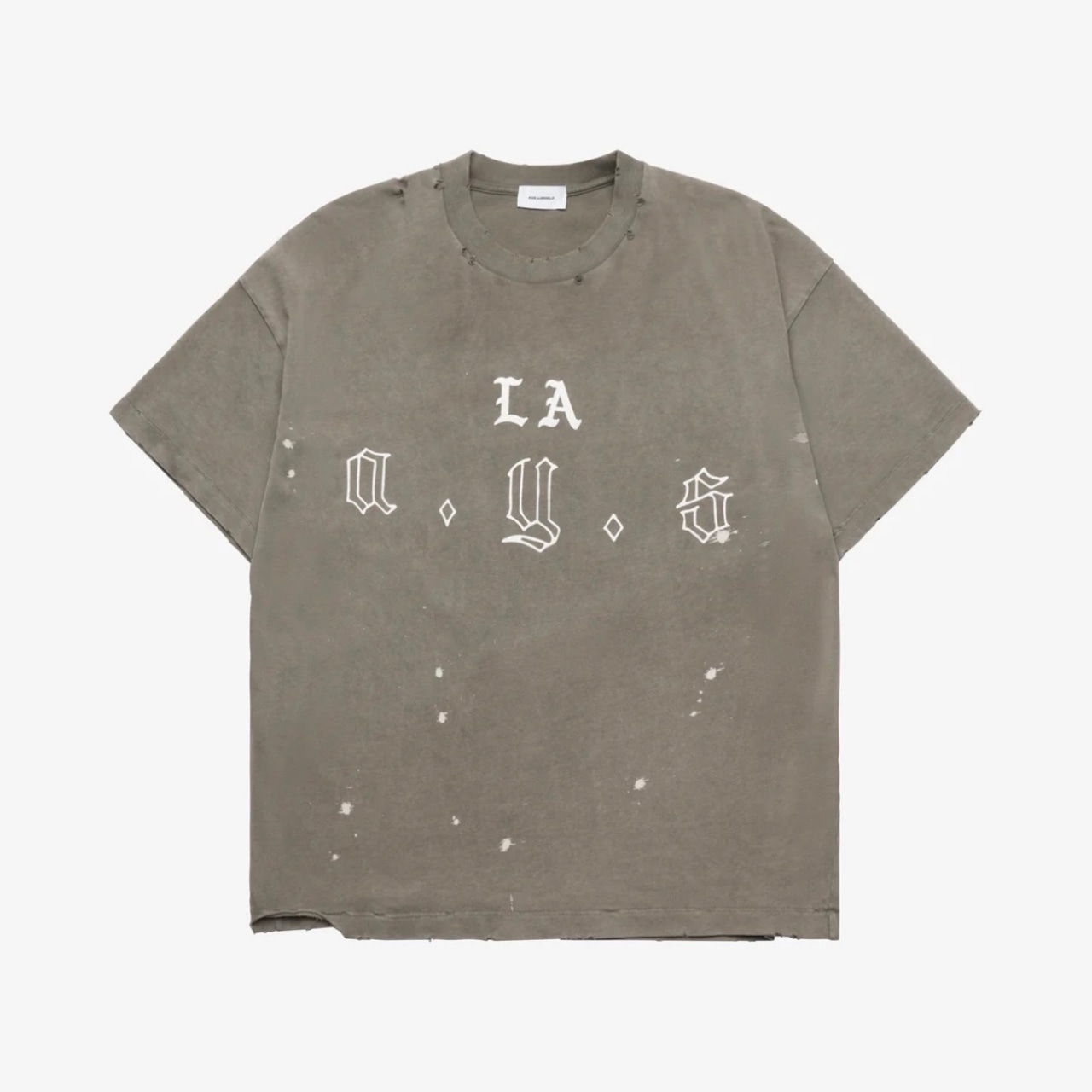 ASKYURSELF / la ays tee brown