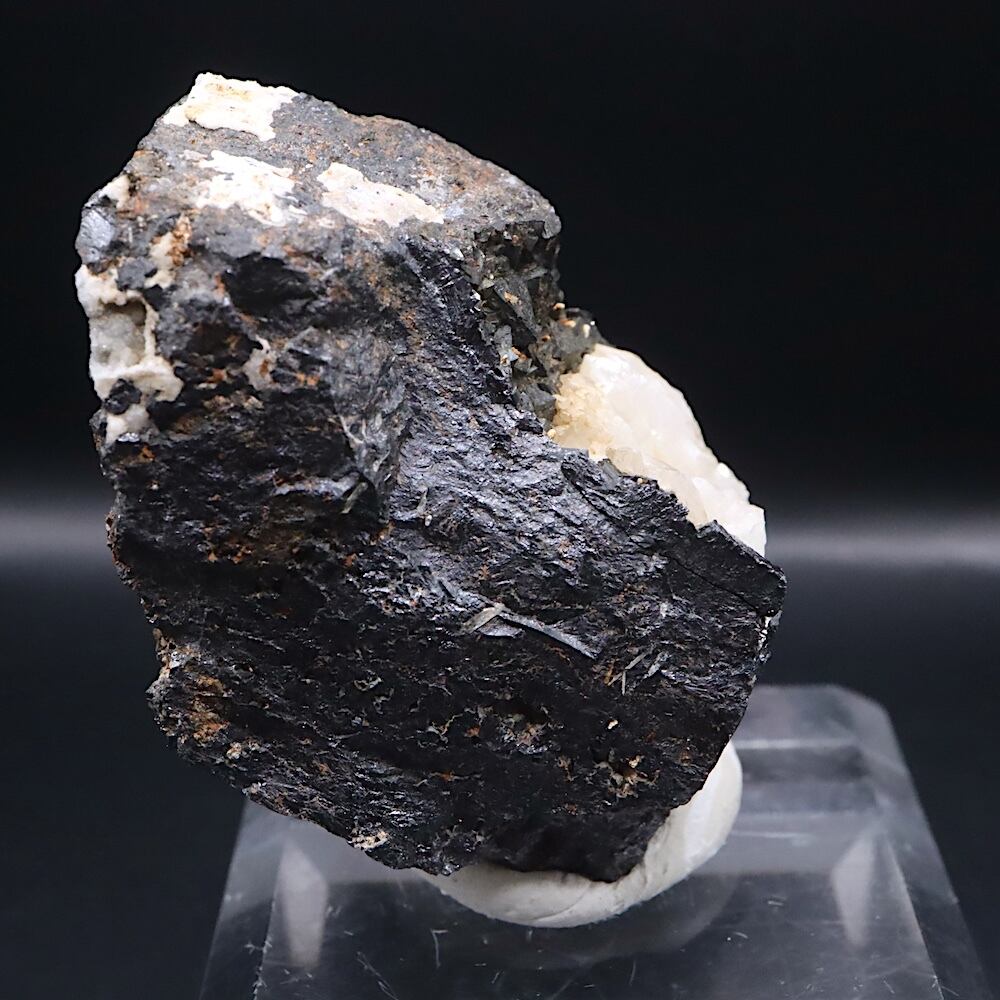 マグネタイト クォーツ 磁鉄鉱 水晶 141.7g ユタ州産 MGT120 原石